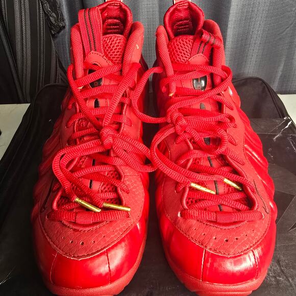 Size 12 - Nike Air Foamposite Pro Gym Red VNDS OG Box - Picture 4 of 10